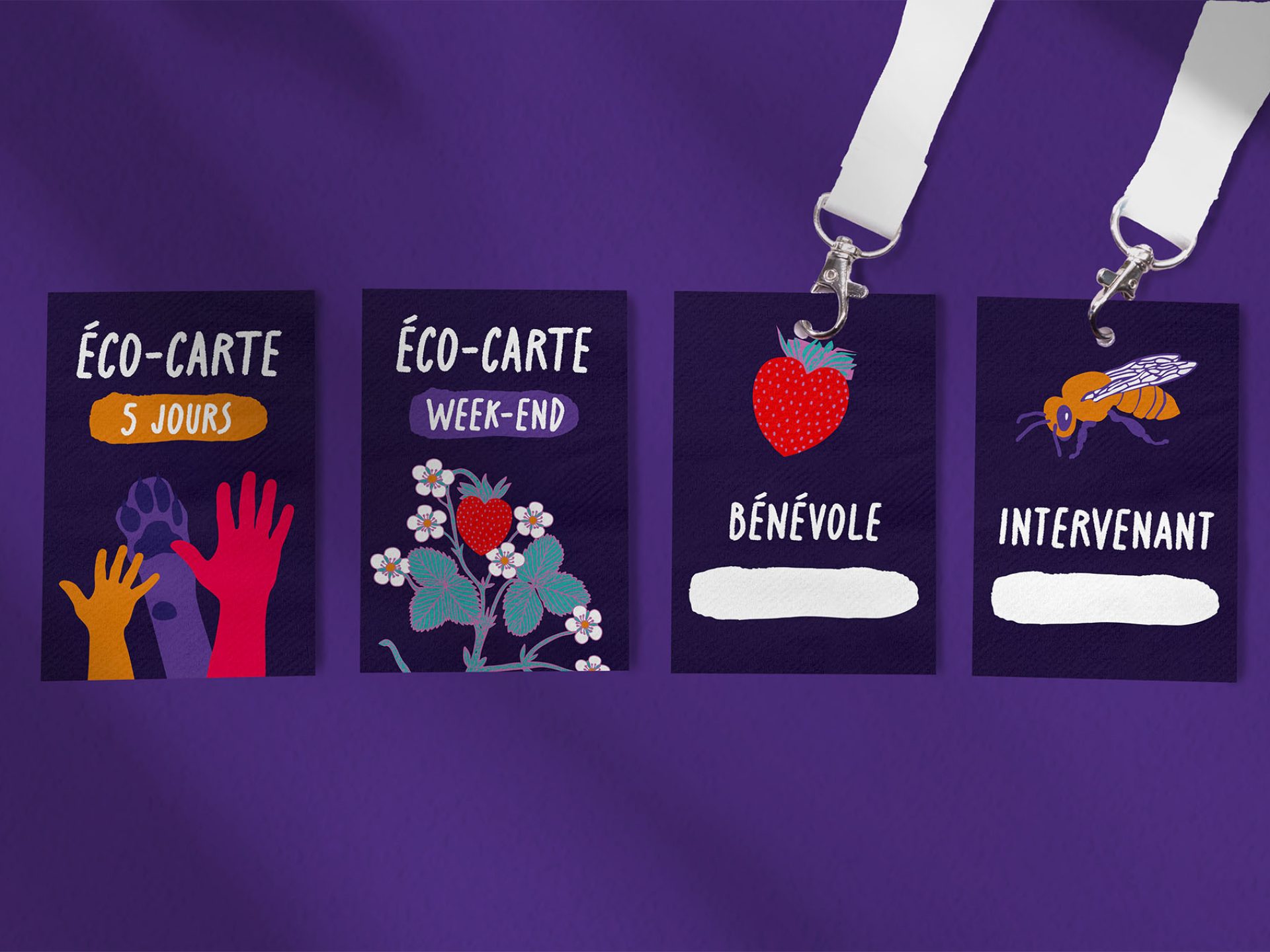Badge et eco carte